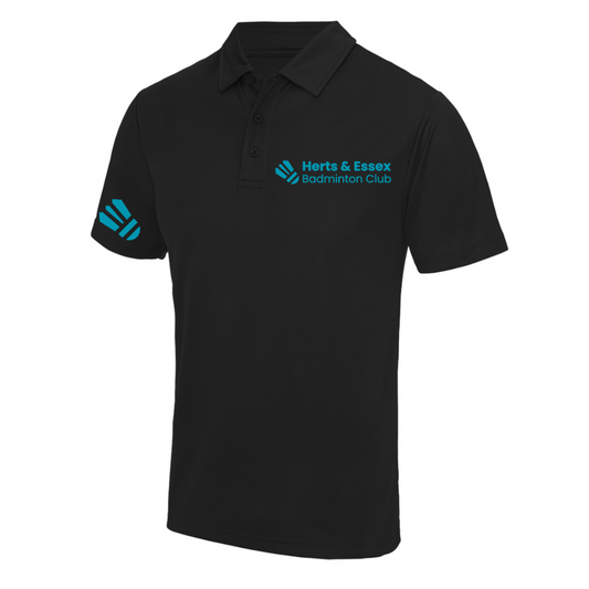 Herts & Essex Badminton Club Technical Polo Shirt