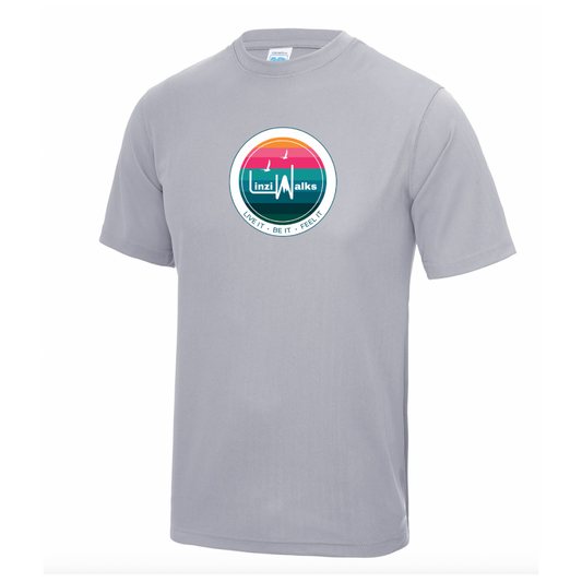 Linzi Walks Heather Grey T-Shirt