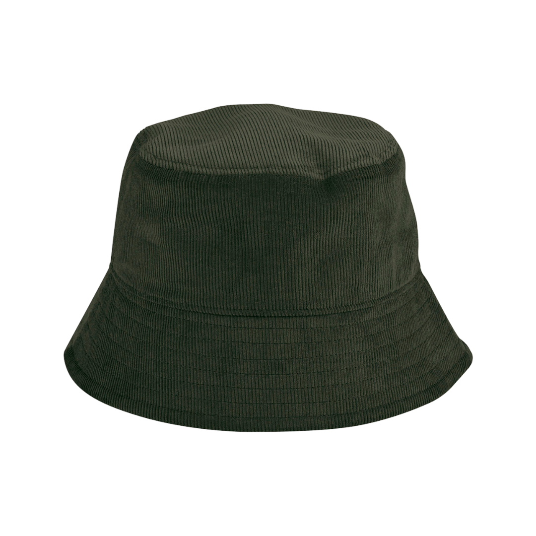 Green Organic Cord Bucket Hat