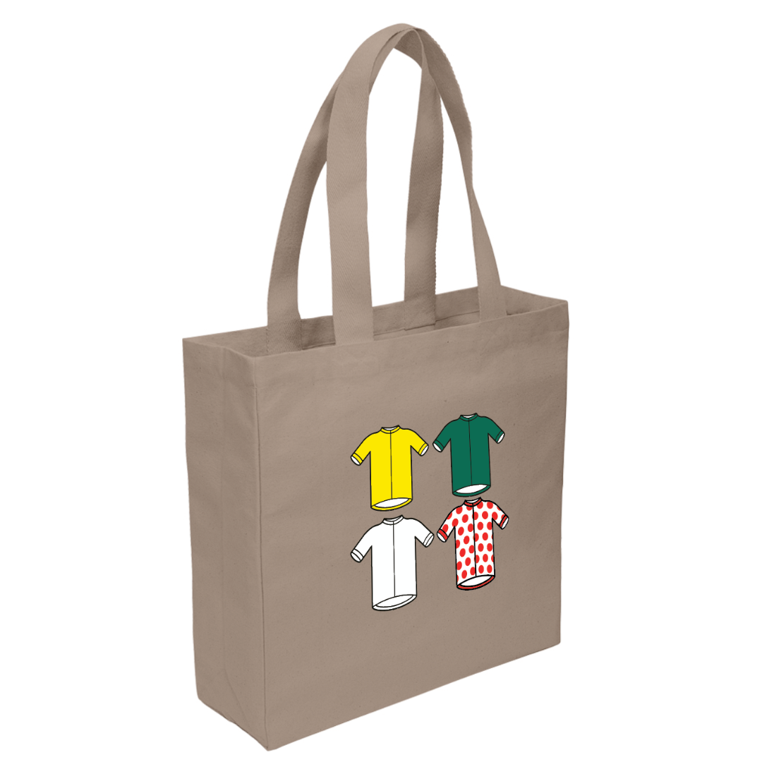 Tour de France Jerseys Tote Bag