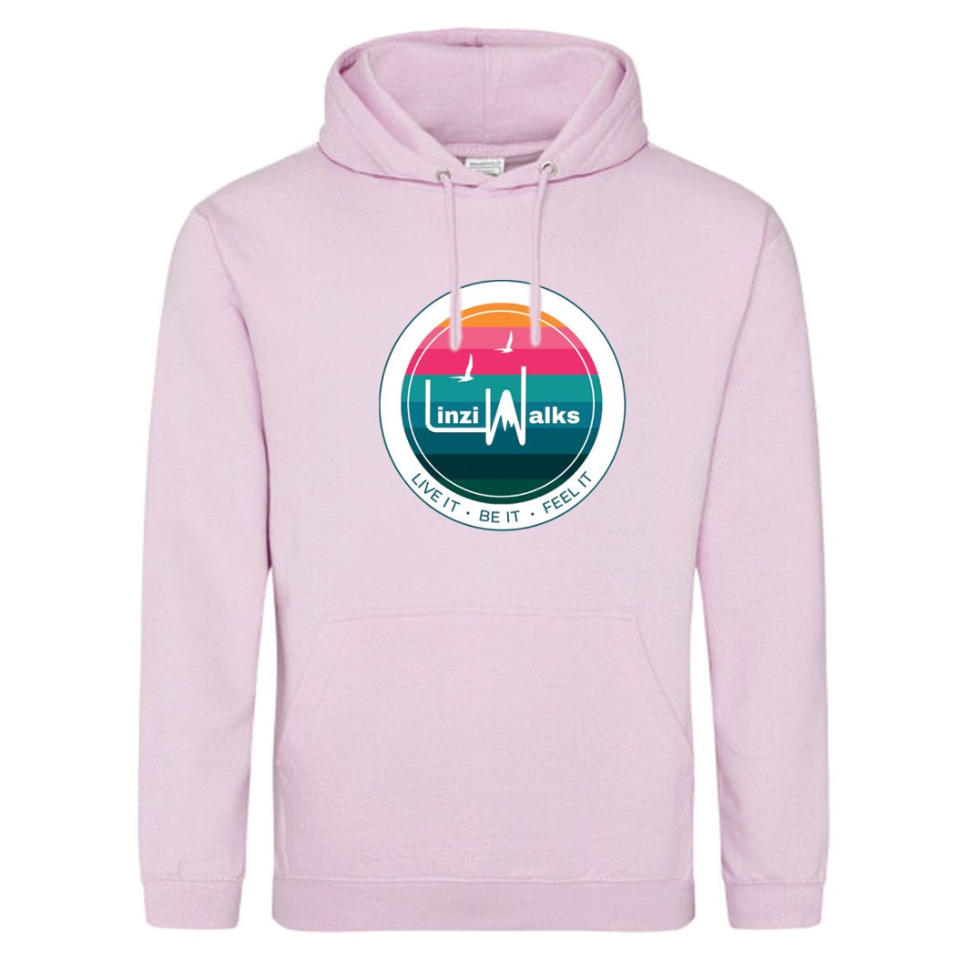 Linzi Walks Baby Pink Hoodie