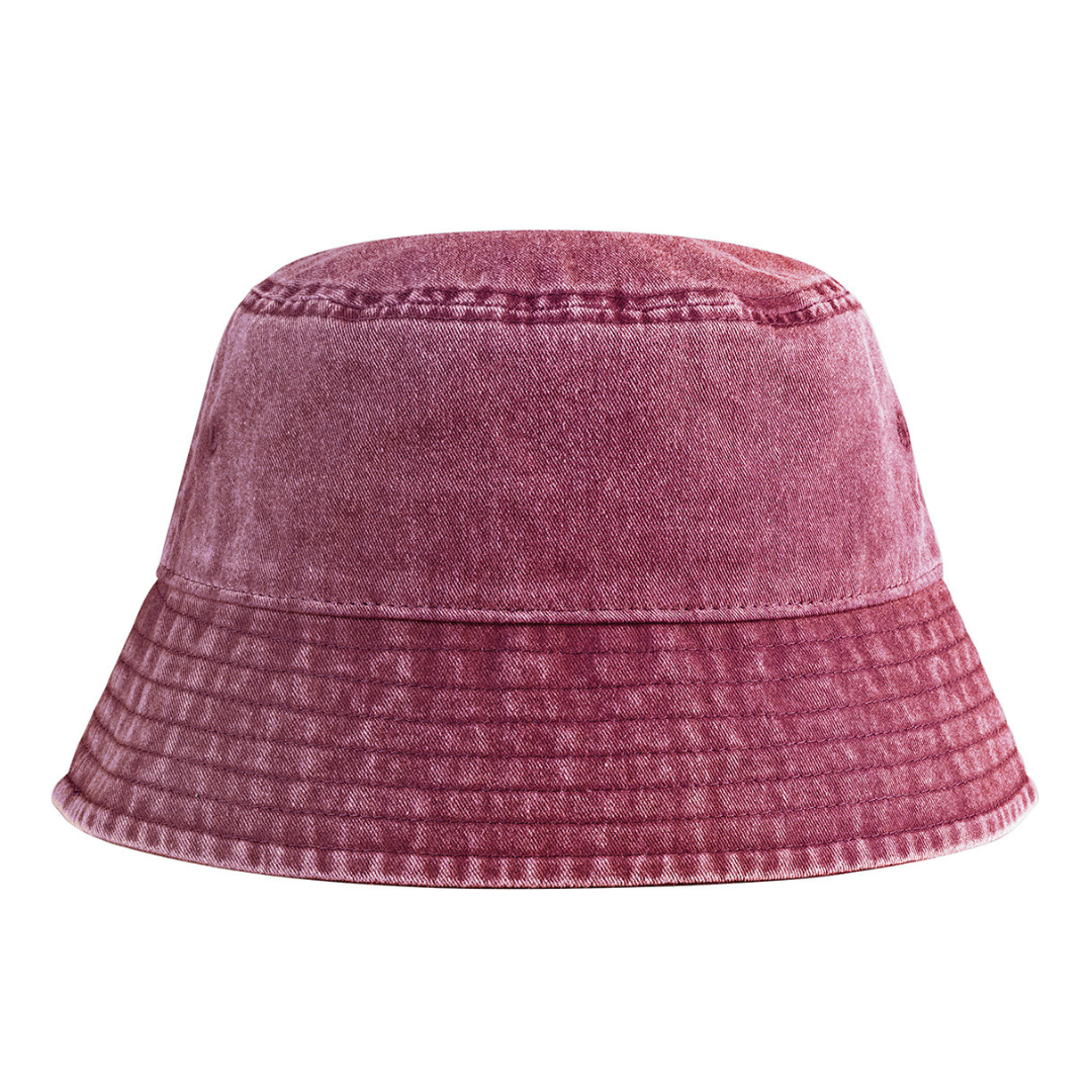 Red Vintage Bucket Hat
