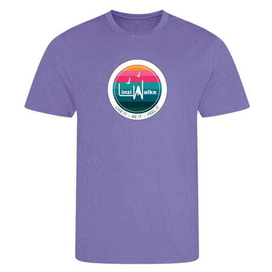 Linzi Walks Purple T-Shirt
