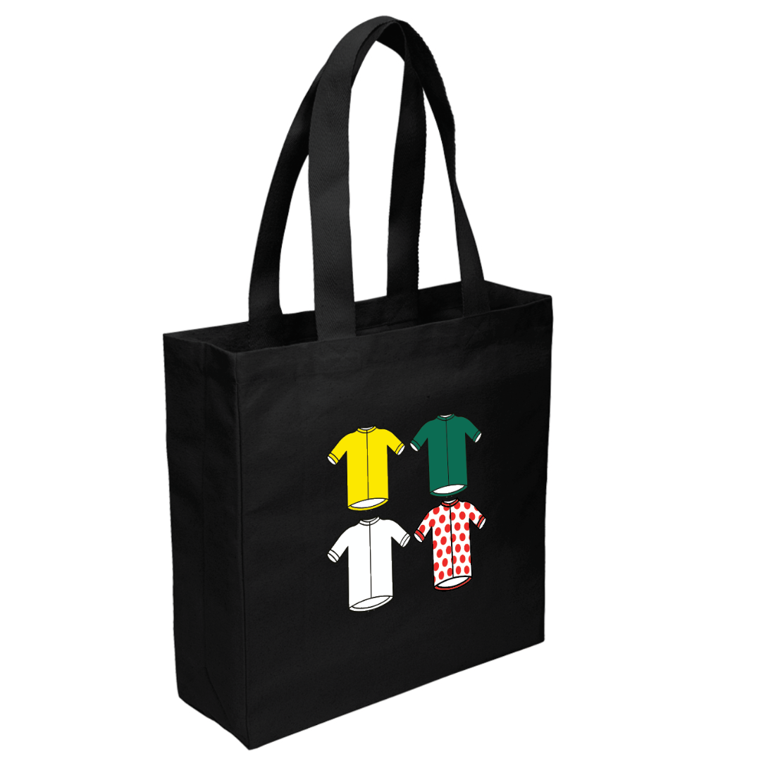 Tour de France Jerseys Tote Bag