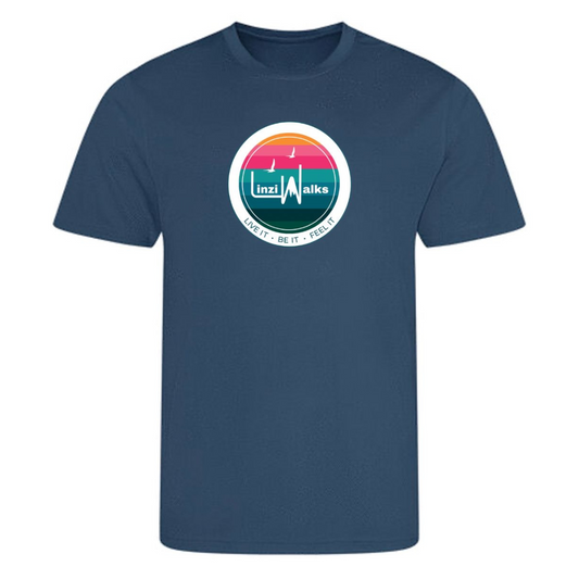 Linzi Walks Ink Blue T-Shirt