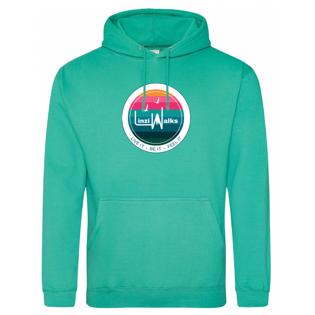 Linzi Walks Spring Green Hoodie