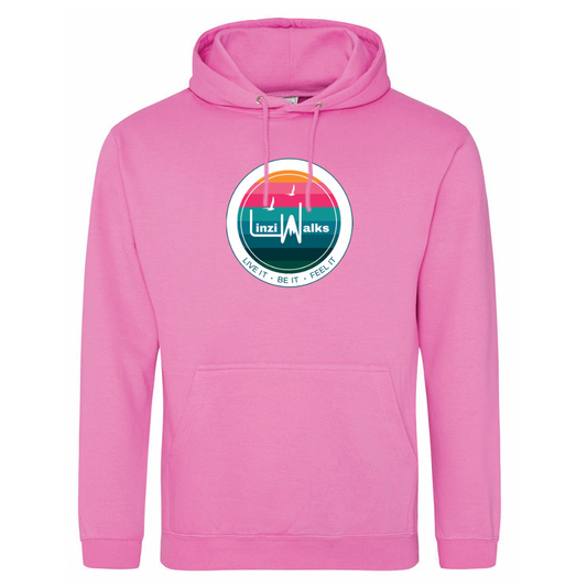 Linzi Walks Candyfloss Pink Hoodie