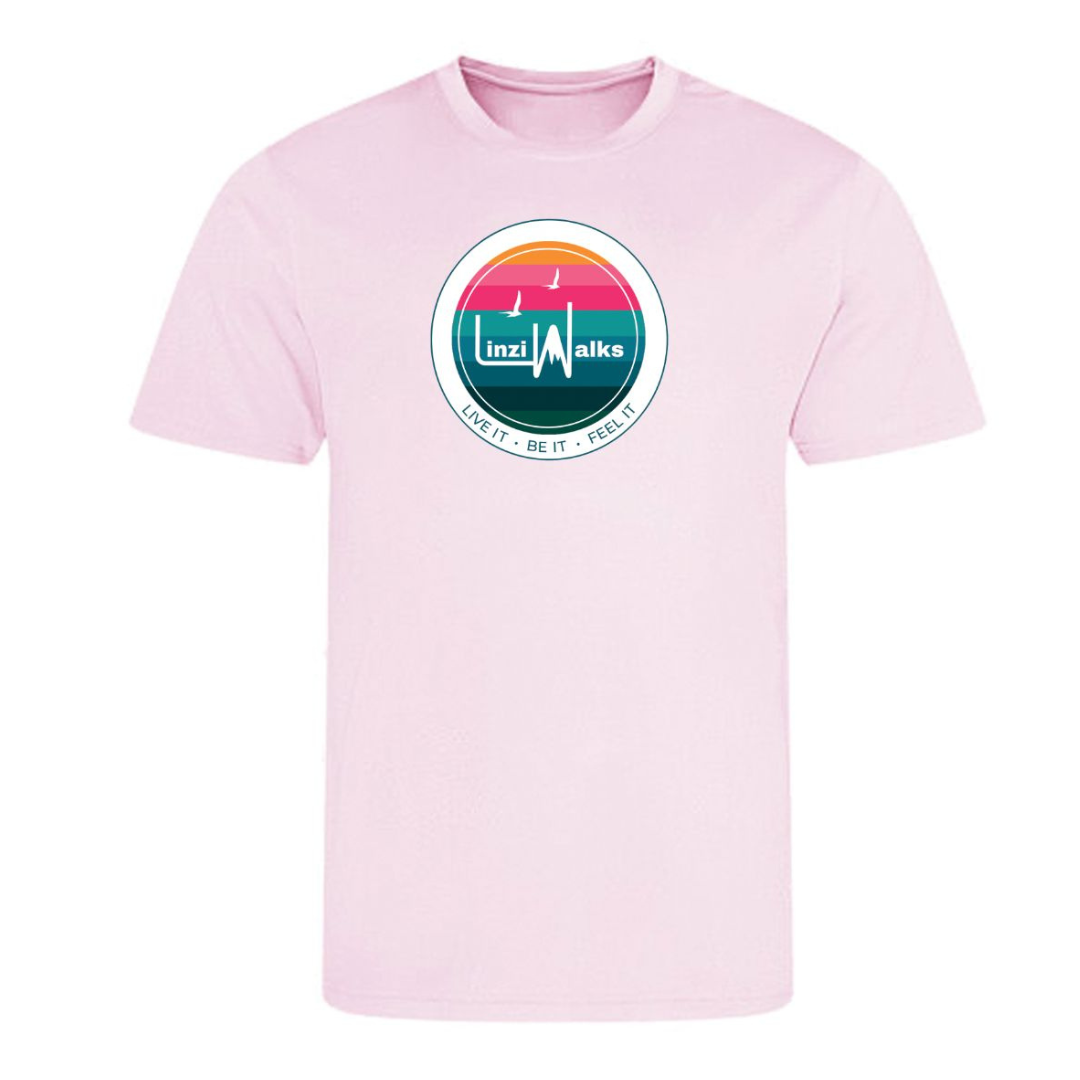 Linzi Walks Baby Pink T-Shirt