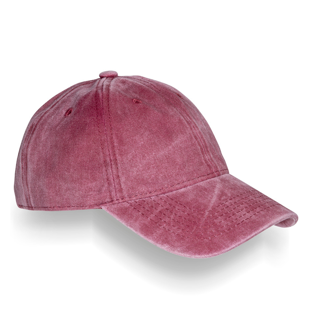 Vintage Red Baseball Cap