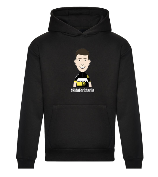 Ride For Charlie Black Hoodie