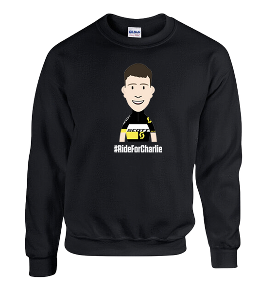Ride For Charlie Black Sweatshirt