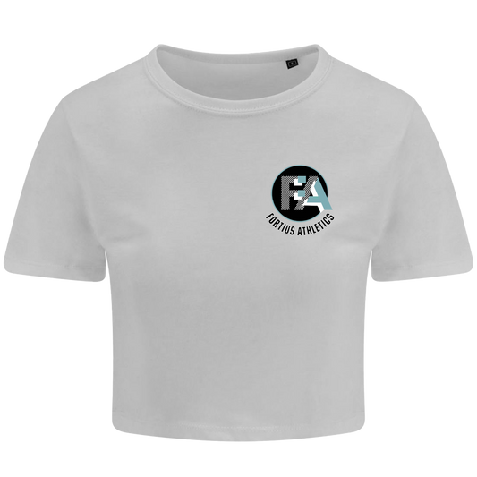 Fortius White Cropped T-Shirt