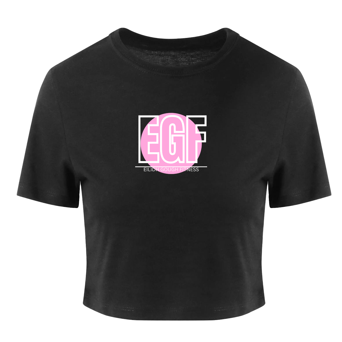 EGF Black Cropped T-Shirt