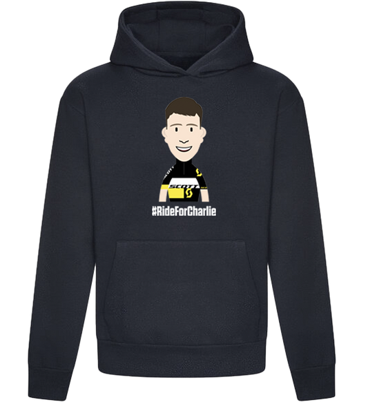 Ride For Charlie Navy Hoodie