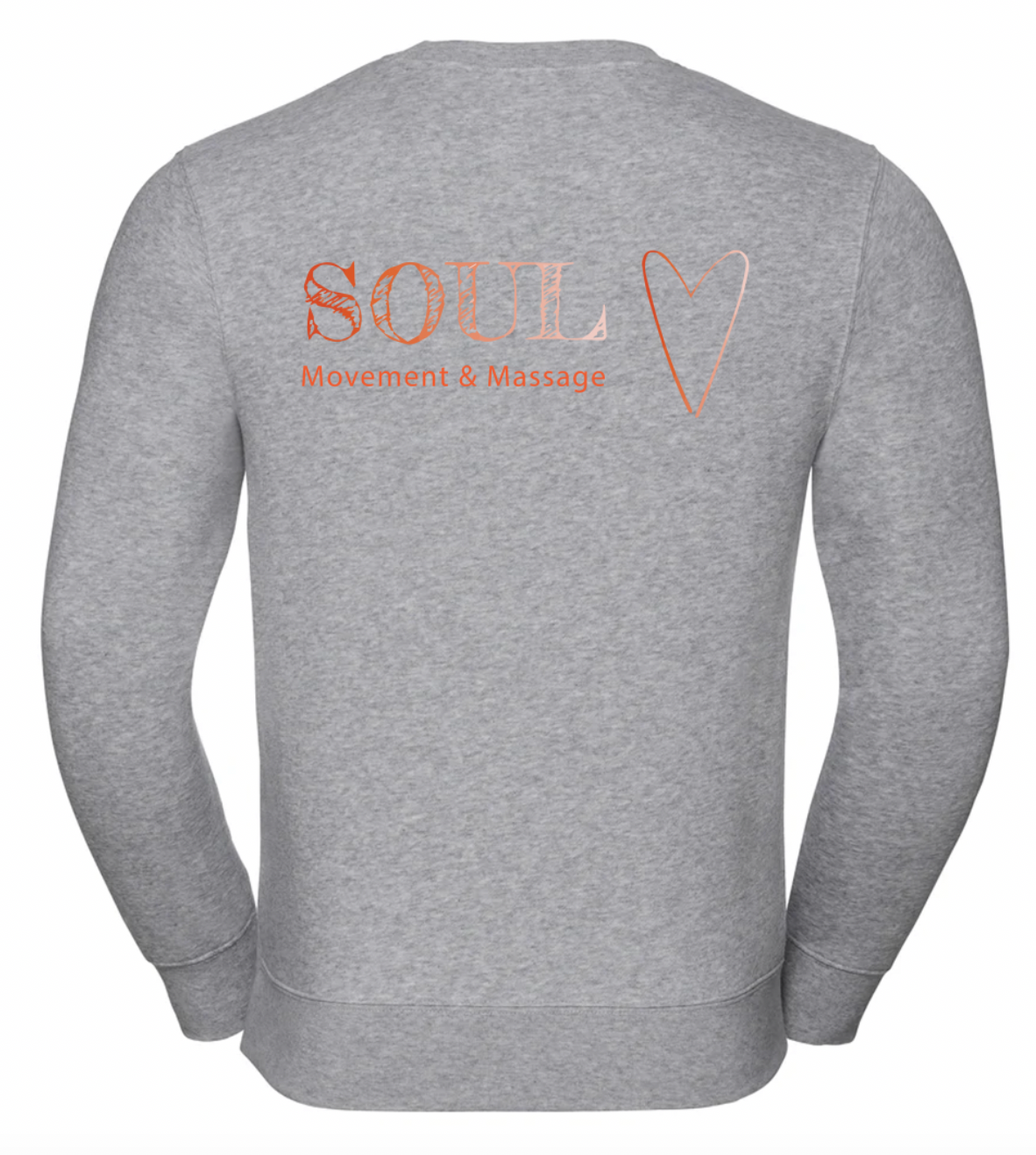 Soul Movement and Massage Grey Heart Sweatshirt