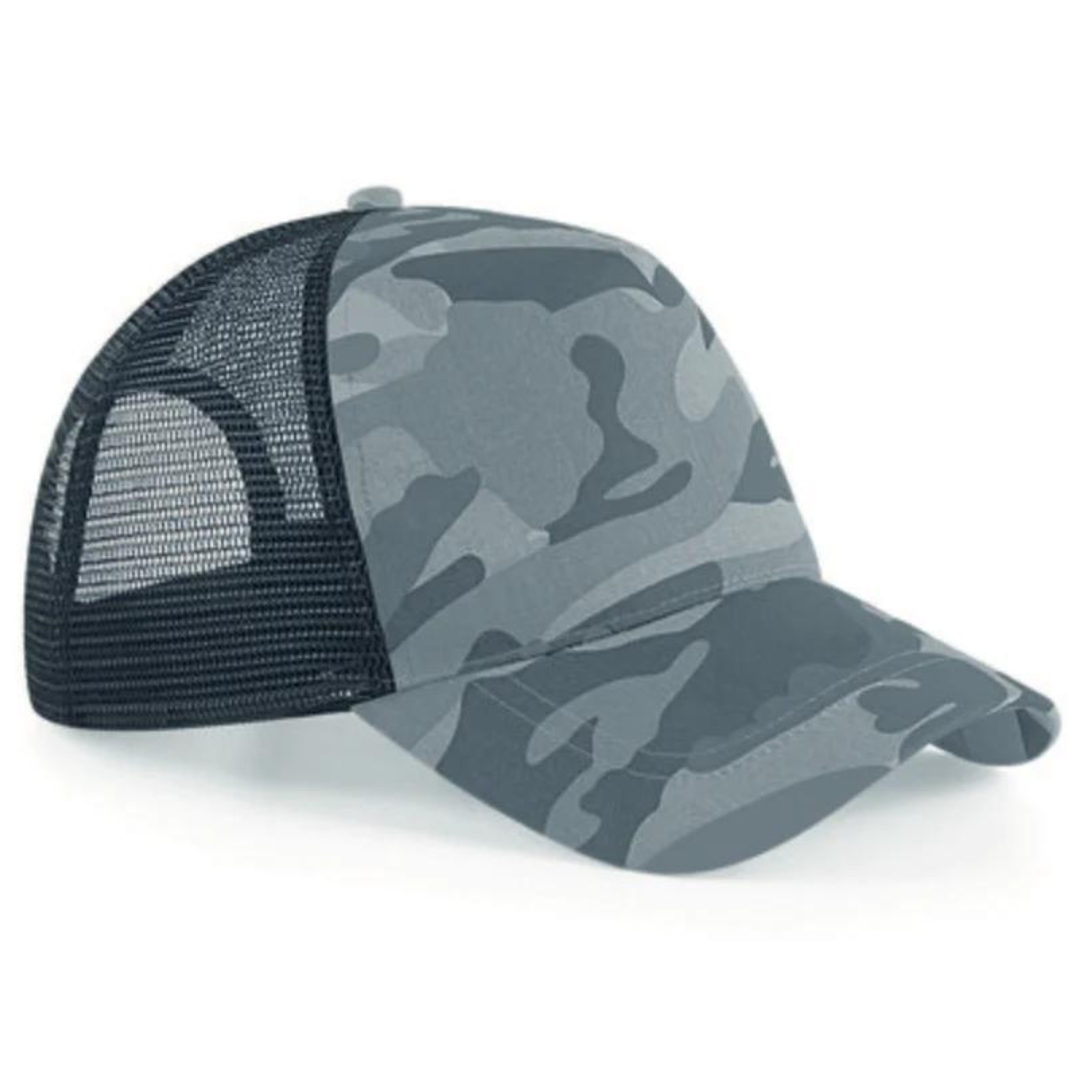 Plain grey trucker hat shop