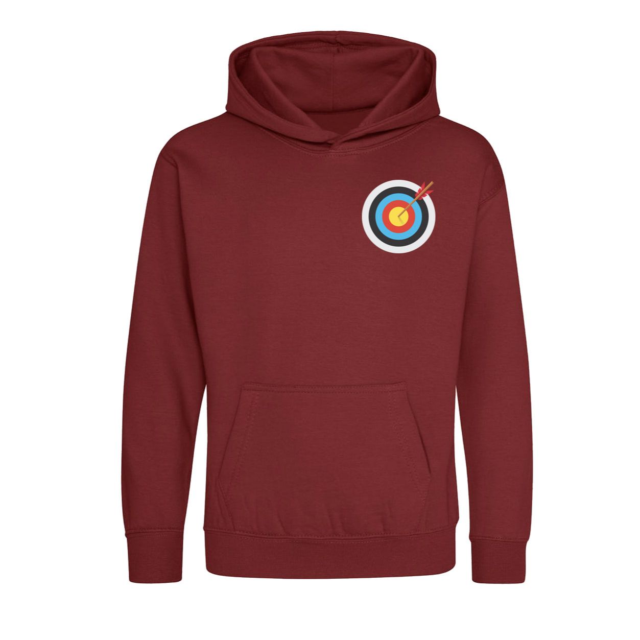 Kids Archery Target Hoodie Big Bobble Hats Ltd