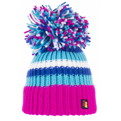 Ice Ice Baby Pink Bobble Hat Big Bobble Hats Big Bobble Hats Ltd