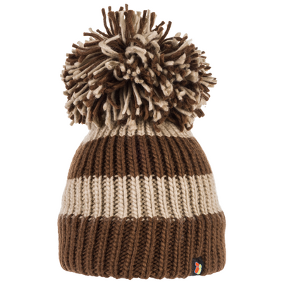 Cappuccino Brown Bobble Hat Big Bobble Hats Big Bobble Hats Ltd