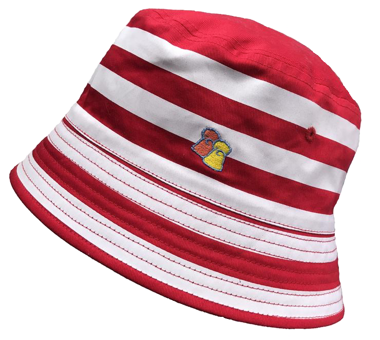 Kids red sale bucket hat