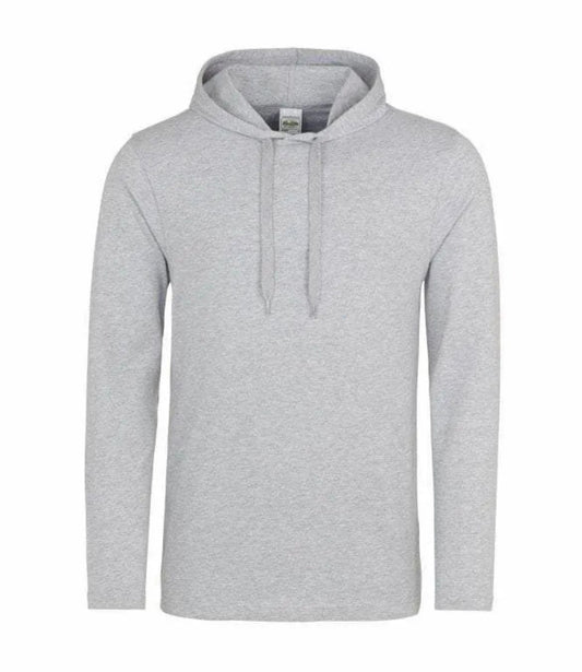 Extra Small Heather Grey T-Shirt Hoodie