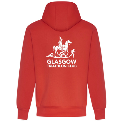 Glasgow Triathlon Club Red Heavyweight Hoodie