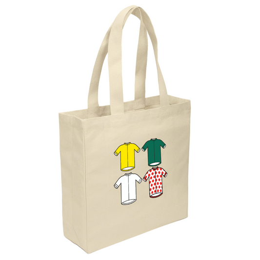 Tour de France Jerseys Tote Bag