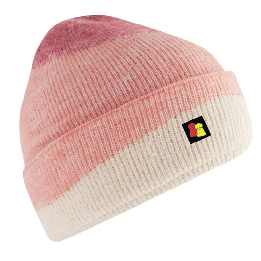 Pink Soft Wave Beanie