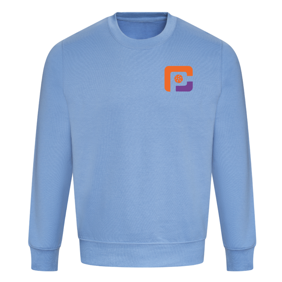Oxfordshire Pickleball Sweatshirt Orange Logo