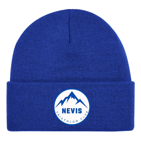 Nevis Tri Club Royal Blue Beanie - PREORDER ONLY