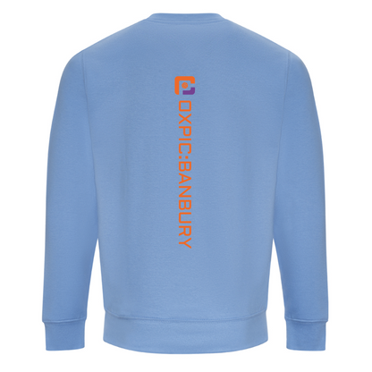 Oxfordshire Pickleball Sweatshirt Orange Logo