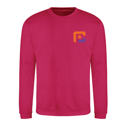 Oxfordshire Pickleball Sweatshirt Orange Logo