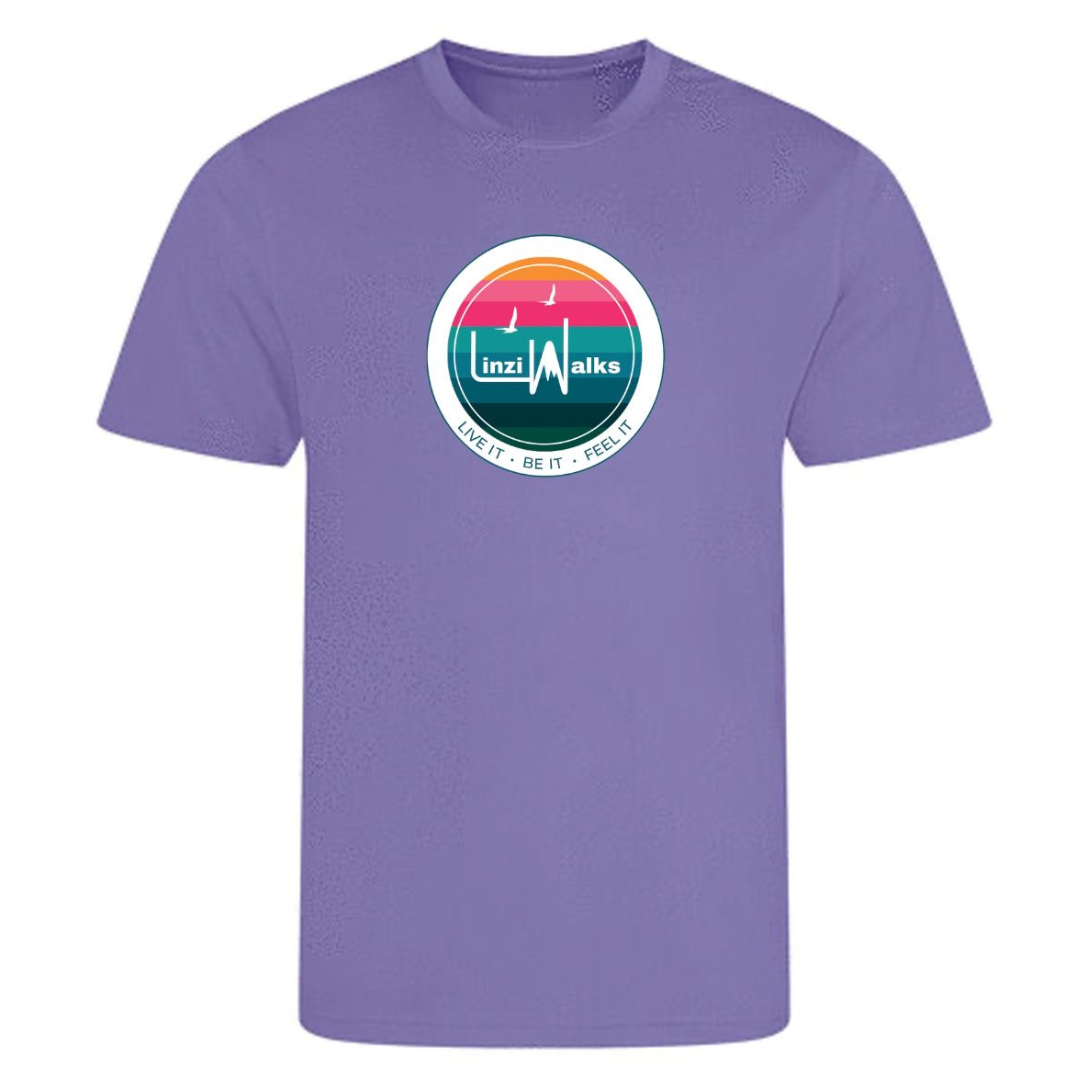 Linzi Walks Purple T-Shirt