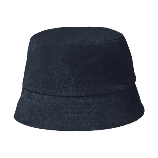 Navy Terry Towel Bucket Hat