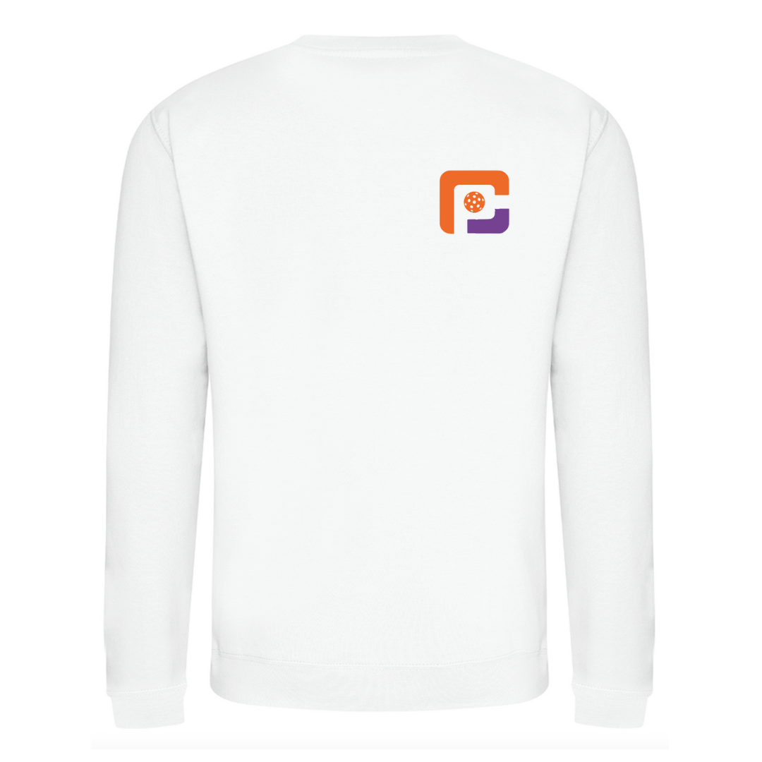 Oxfordshire Pickleball Sweatshirt Orange Logo