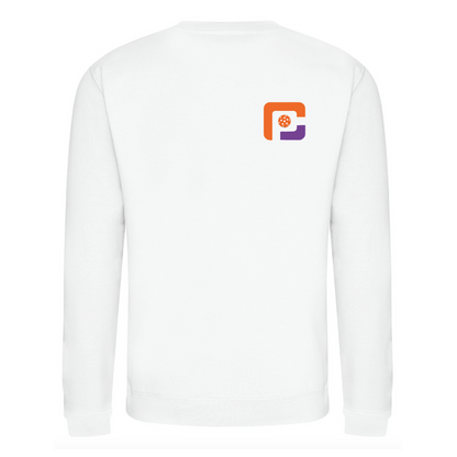 Oxfordshire Pickleball Sweatshirt Orange Logo