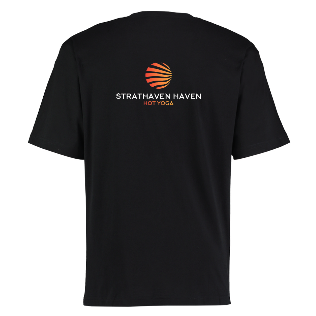 Strathaven Haven Black Oversized T-Shirt
