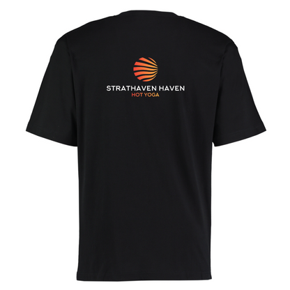 Strathaven Haven Black Oversized T-Shirt