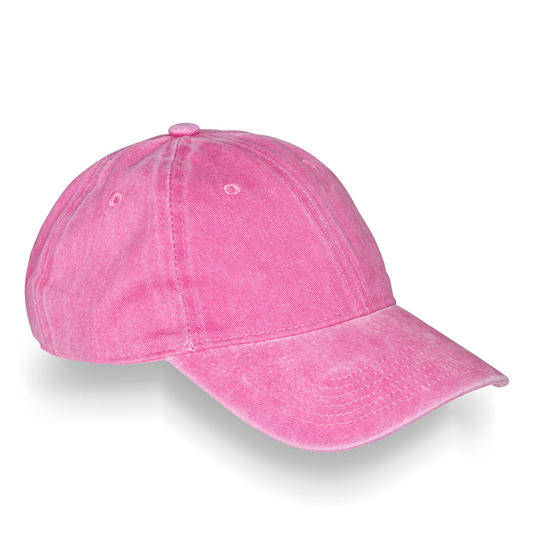 Vintage Pink Baseball Cap