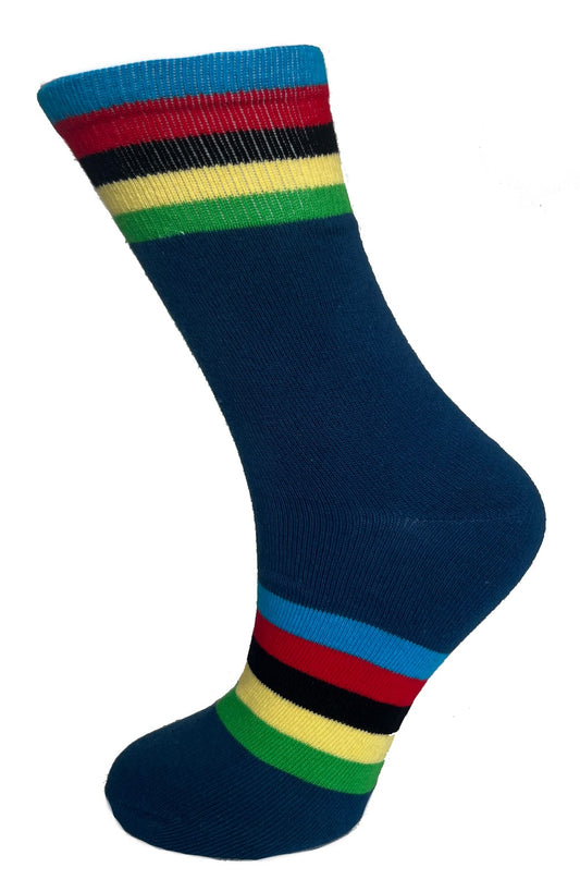 UCI Navy Socks