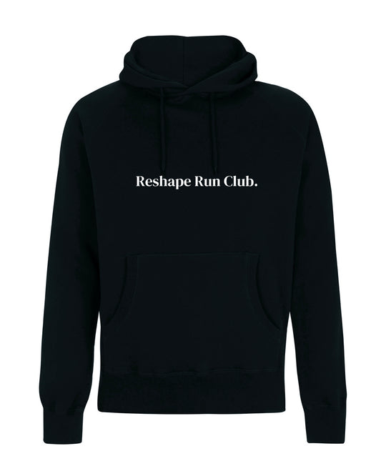 Reshape Run Club Black Hoodie
