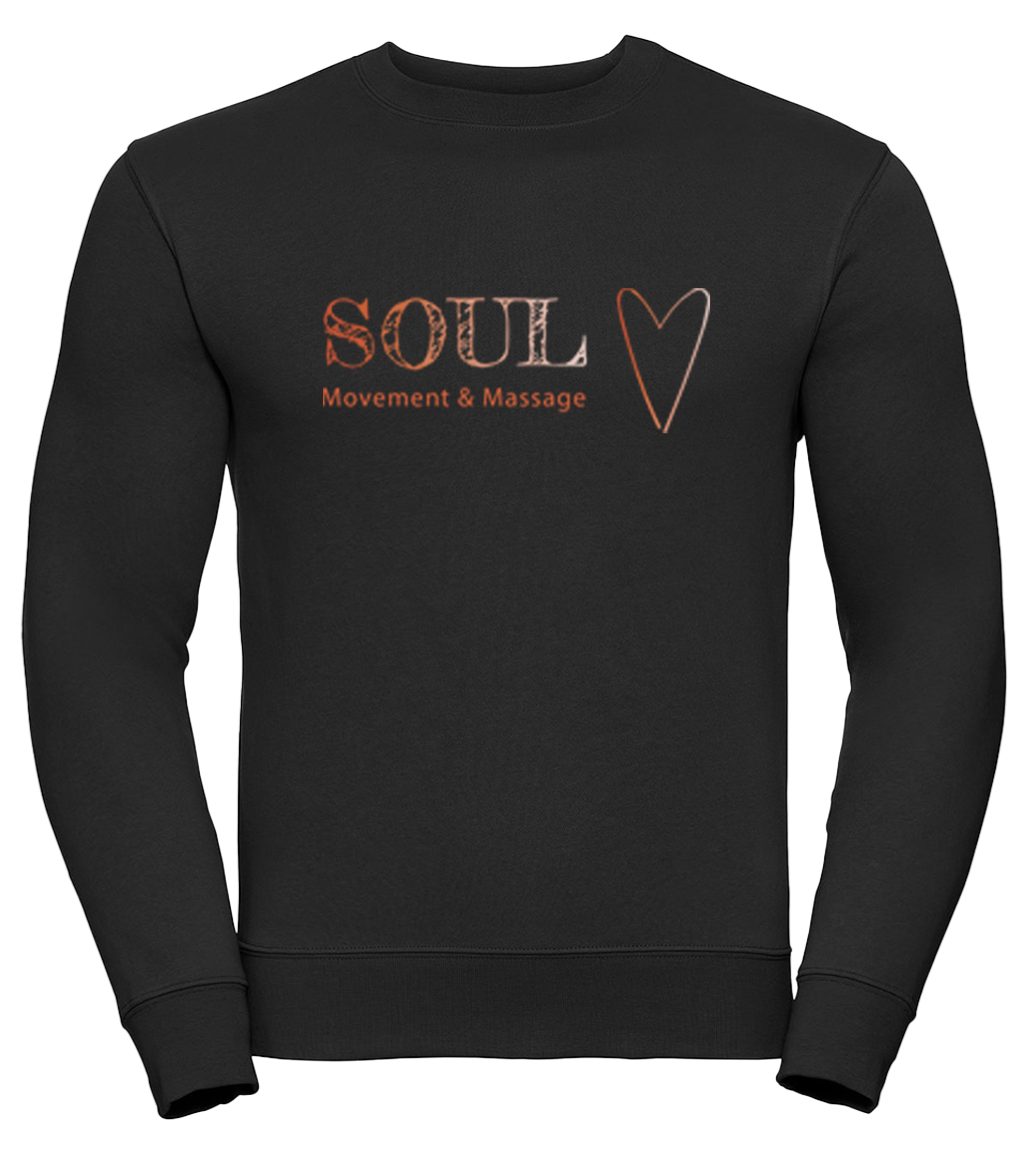 Soul Movement and Massage Black Logo Sweatshirt