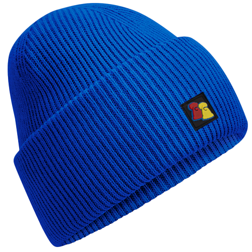 Bright Royal Ribbed Beanie