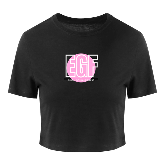 EGF Black Cropped T-Shirt