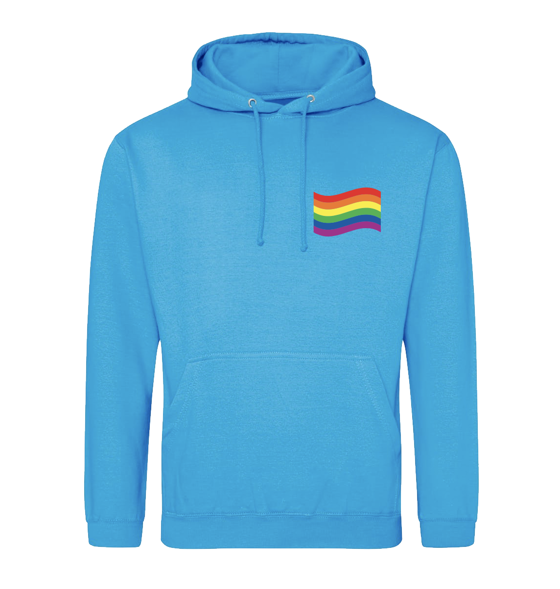 Small Hawaiian Blue Wavy Rainbow