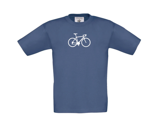 Kids 7-8 Denim Road Bike T-Shirt
