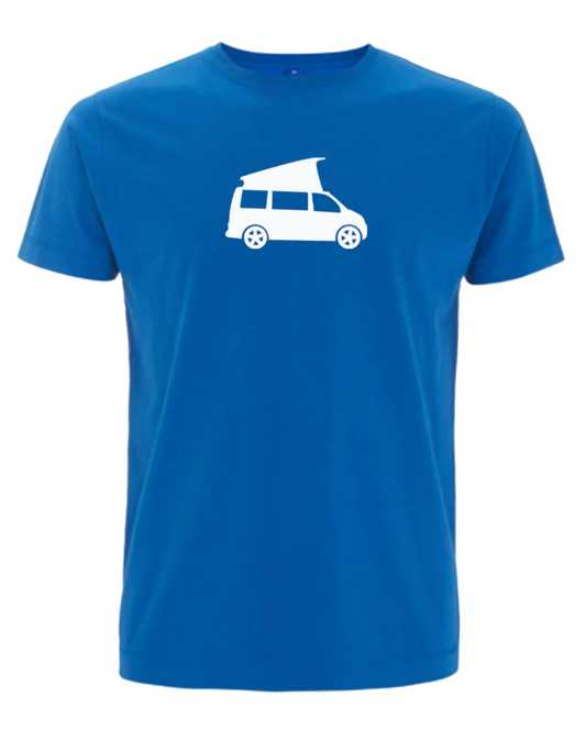 Large Blue Campervan T-Shirt