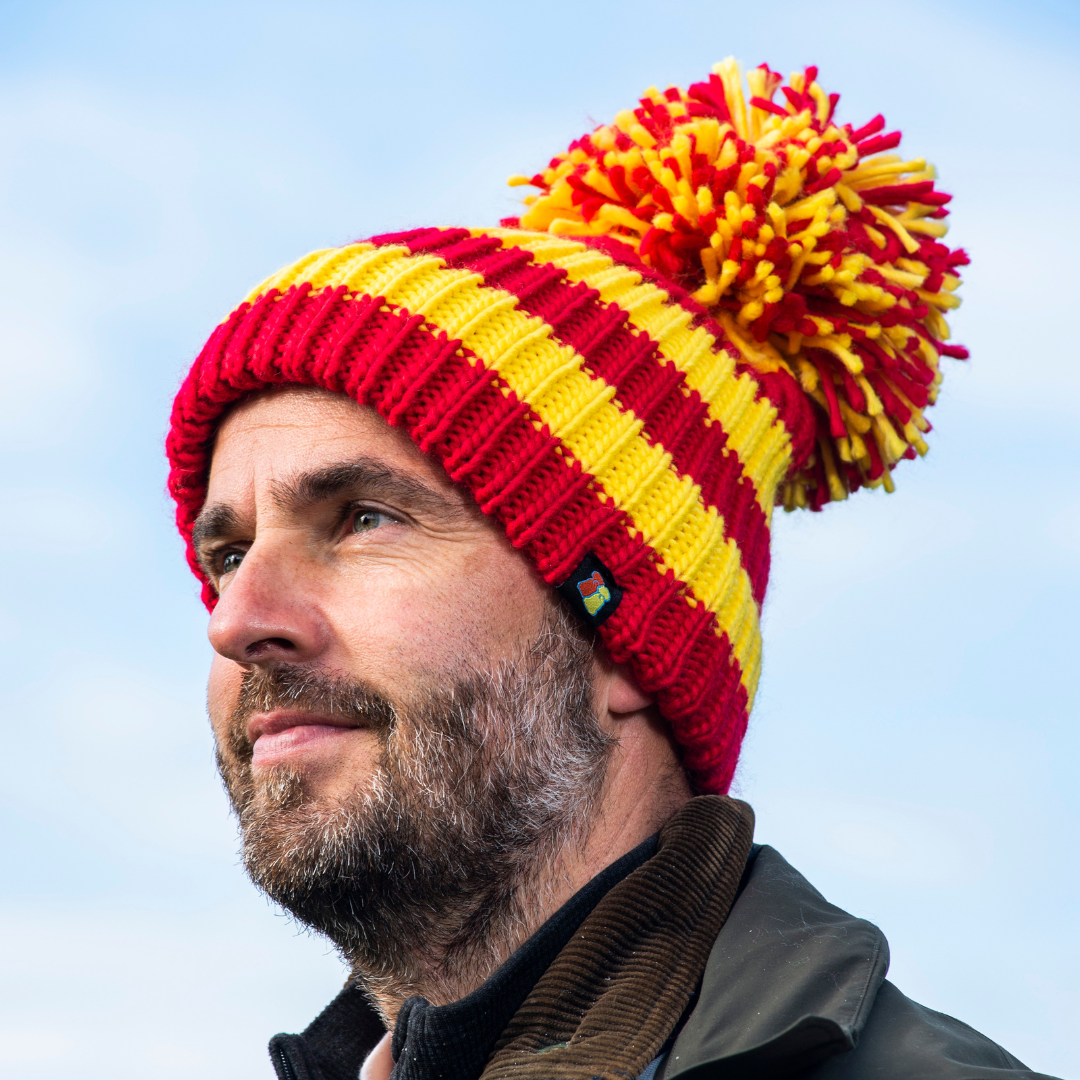 Hats with 2 bobbles sales