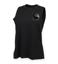 Fortius Womens Black High Neck Vest