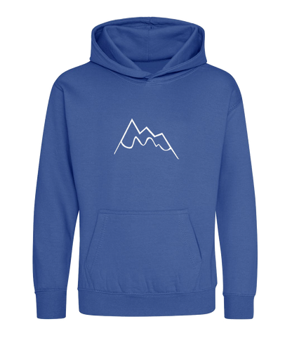 Kids Snowy Mountain Hoodie
